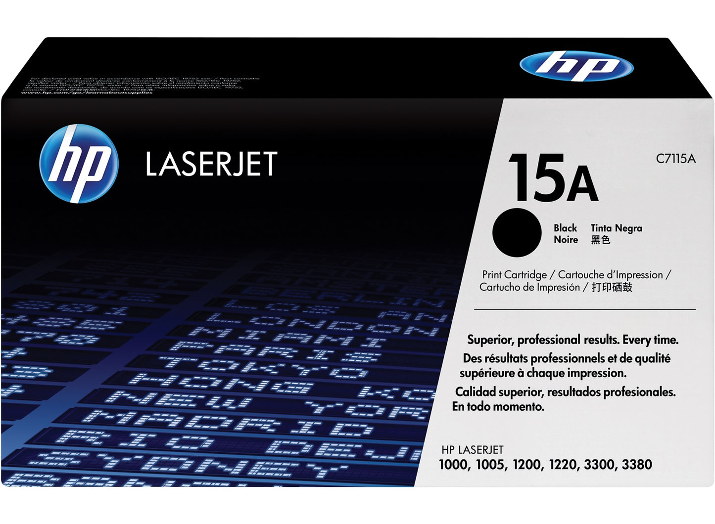 HP 15A Black Toner Cartridge
