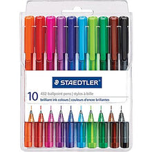 Staedtler Ballpoint Pens 10's Assorted