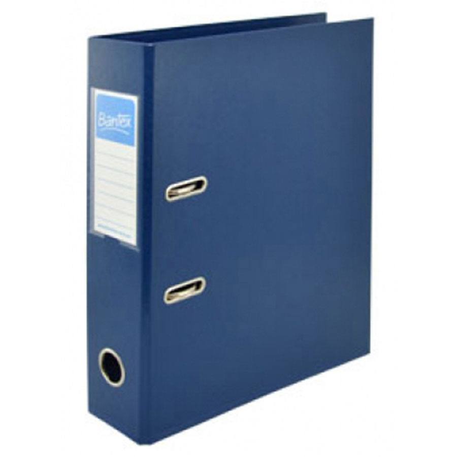 Bantex A4 70mm PVC Lever Arch Blue | Files - Lever Arch PVC