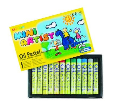 Mungyo Mini Artist Oil Pastels 12's