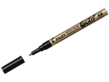 Pilot Super Colour Marker Fine Gold | Permanent Marking Pens