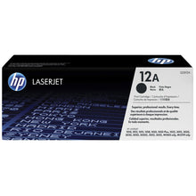 HP 12A Black Toner Cartridge | Hewlett Packard Toner Cartridges Genuine
