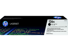 HP 126A BLACK TONER CARTRIDGE FOR COLOUR LASERJET CP1025 SERIES(1000 PAGE YIELD) | Hewlett Packard Toner Cartridges Genuine