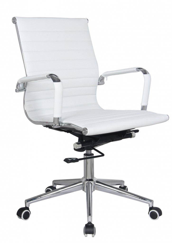 CLASSIC EAMES REPRO MEDIUM BACK - White | Chairs