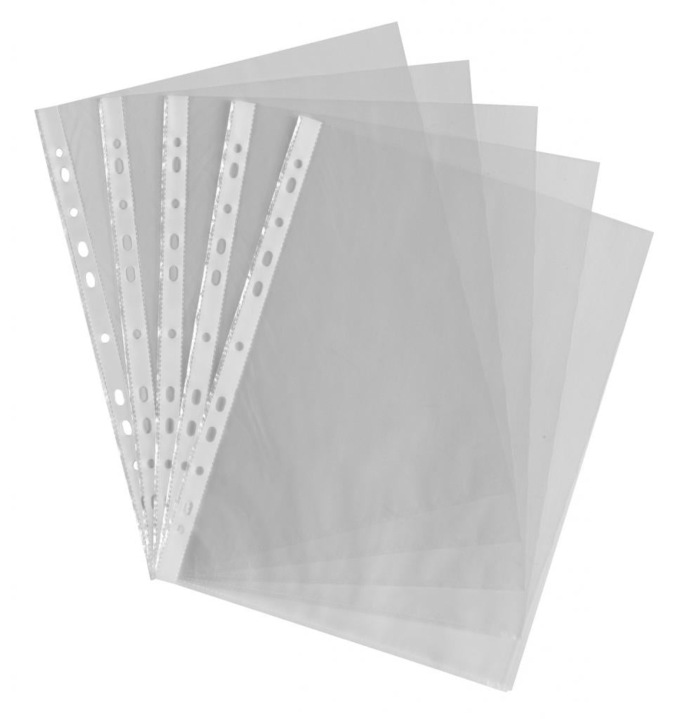 DONAU MULTIPUNCH POCKETS A4 150mic 100`S | Filing Sleeves and Pockets