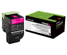 Lexmark 708hm Magenta High Yield Return Program Toner Cartridge