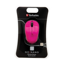 Verbatim Go Nano Wireless Mouse Hot Pink | Mice