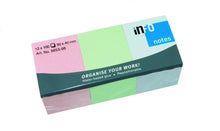 Info Notes 50mmx40mm Pastel 3x4 Pads