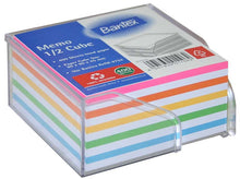 Bantex Memo Cube Demi Rainbow Paper