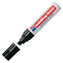 Edding 800 Black Chisel Marker | Permanent Marking Pens