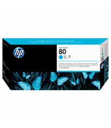 HP No 80 Cyan Printhead | Hewlett Packard Inkjet Cartridges Genuine