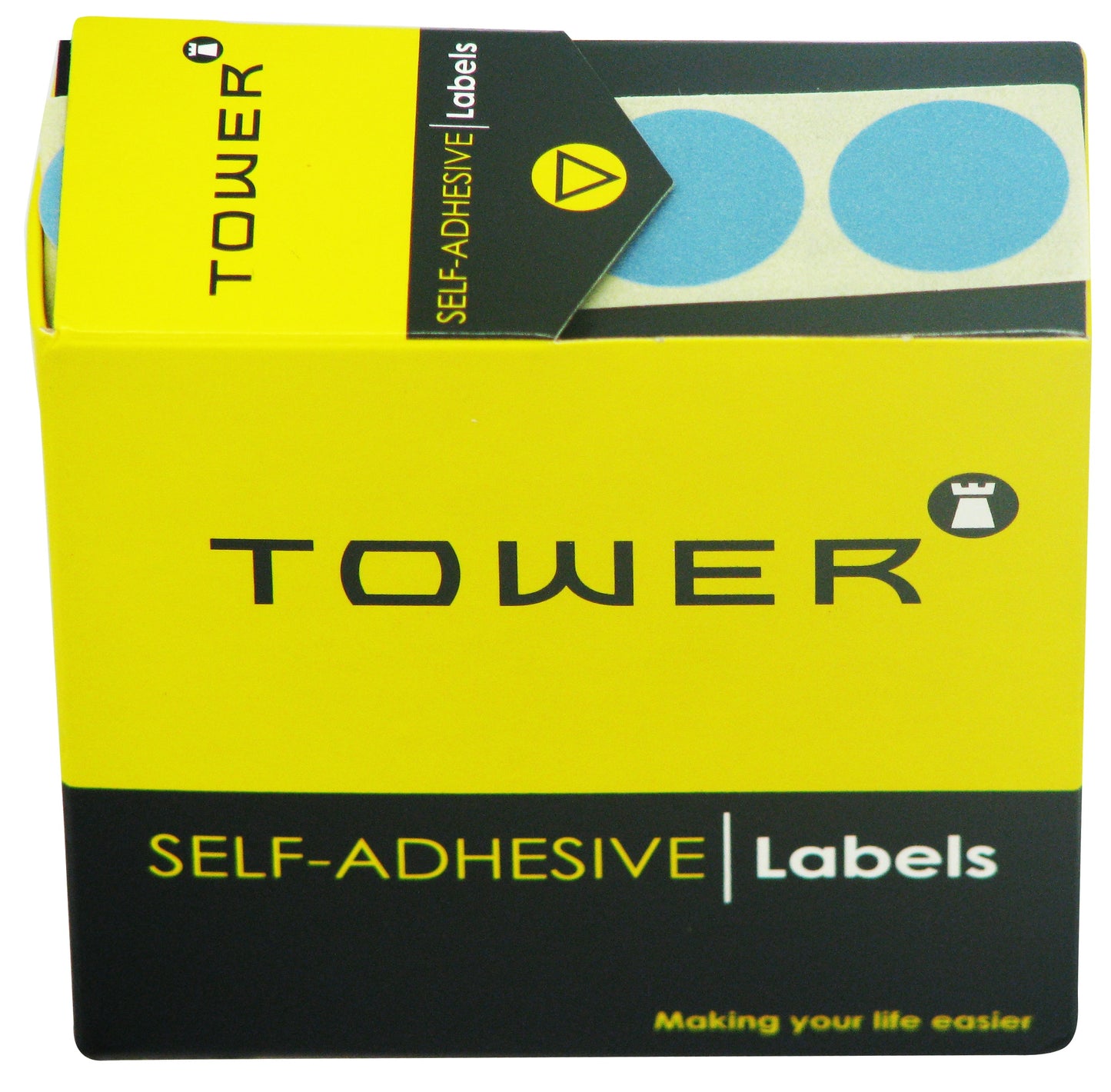 Tower C25 Label Light Blue