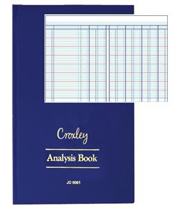 Croxley JD6010 Analysis. 10 Cash Column 2 pages