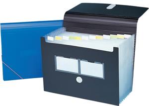 Bantex PP Expand File 13pk Cob Blue