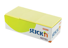 Yellow 38x50mm Stick n Notes Pack 12 | Adhesive Note Pads