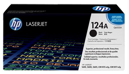 HP 124A Black Toner Cartridge