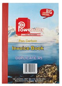 A5 Invoice Duplicate 100 Sheets