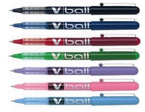 PILOT V-BALL ROLLER BALL FINE 0.5 BLACK