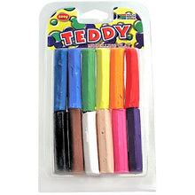 Teddy Modelling clay 12 Pieces 200 Gram | Clays and Doughs