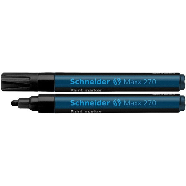 MAXX 270 - PAINT MARKER BULLET POINT 1-3MM BLACK PACK OF 10 | SCHNEIDER - Writing Materials