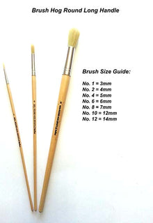No.1 Flat Hog Brush