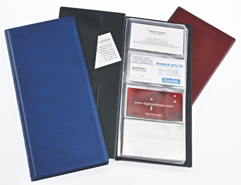 Bantex Bus Card Holder Exec Assorted