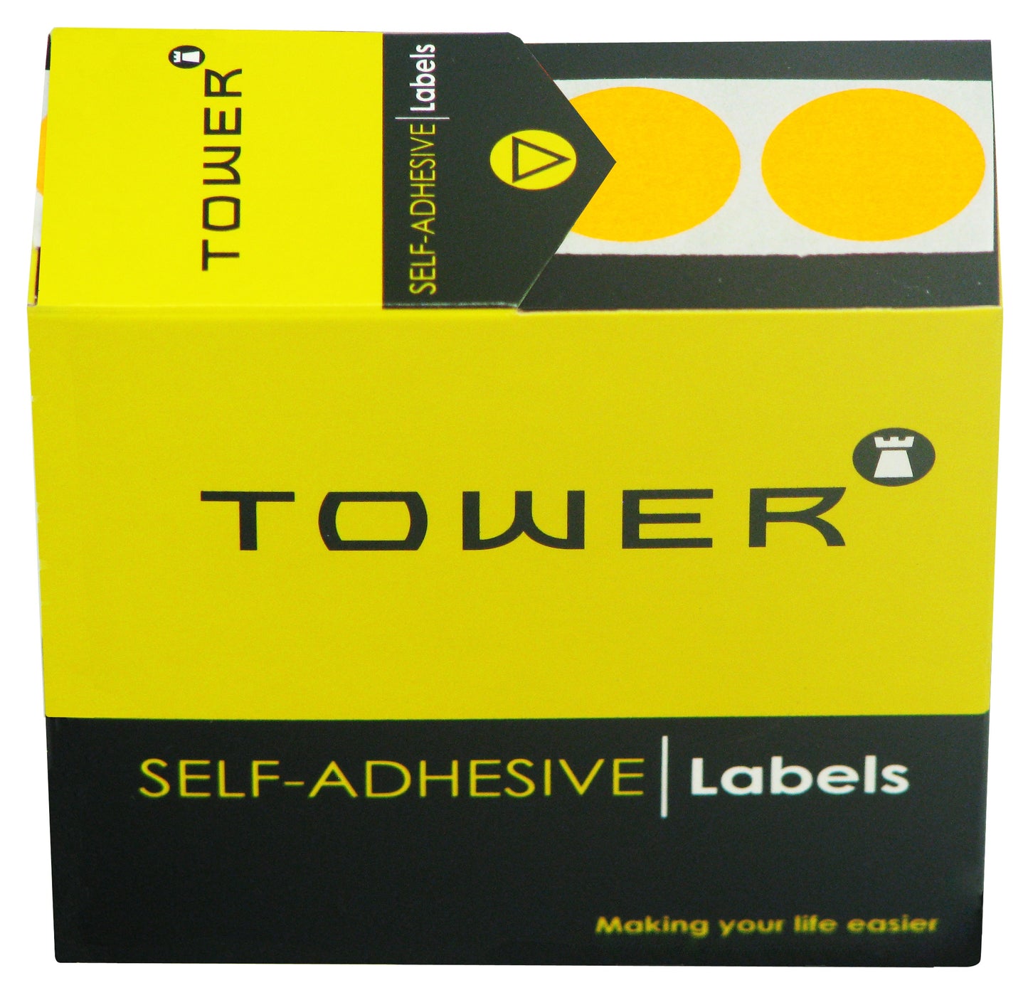 Tower C19 Label Flu Orange