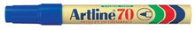 Artline EK70 Marker Blue Bullet
