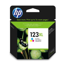 HP 123 XL TRI-COLOUR INK CARTRIDGE | Hewlett Packard Toner Cartridges Genuine