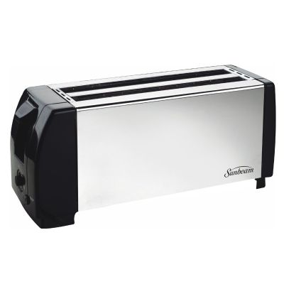 Sunbeam 4-Slice Stainless Steel Toaster | Kitchen Appliances