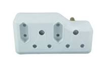 Electra Multiplug 4 Way  2X15A 2X5A | Adaptors and Multiplugs