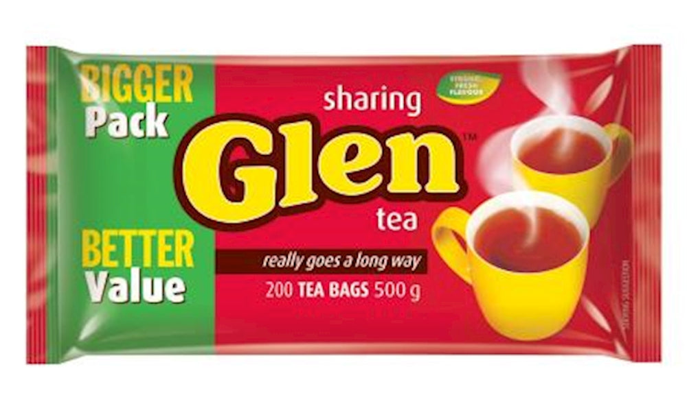 Glen Tagless Teabags 200s Foil Pack