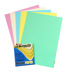 A4 Pastel Paper 100's Assorted