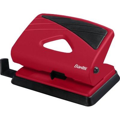 Bantex Medium Punch 2 Hole Red | Punches - Medium Duty