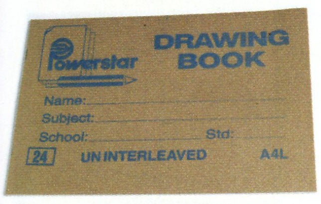 Drawing Bk A4l 24PG Tissu