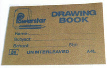 Drawing Bk A4l 24PG Tissu