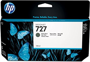 HP No.727 130ML Matte Black Cartridge | Hewlett Packard Inkjet Cartridges Genuine