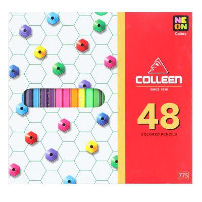 COLLEEN PENCIL CRAYONS BOX 48 | Coloured Pencils - Sets