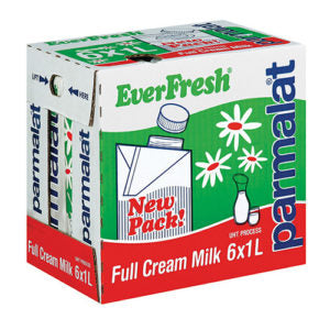 MILK UHT F/C EVERFRESH 6X1L PACK | Milk