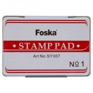 Foska No.1 Metal Stamp Pad Uninked 142x98 | Stamp Pads