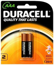 Duracell Non Rechargeable 1.5v AAA Battery