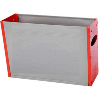 Tidy Files Solid Plastic Container A4-Red