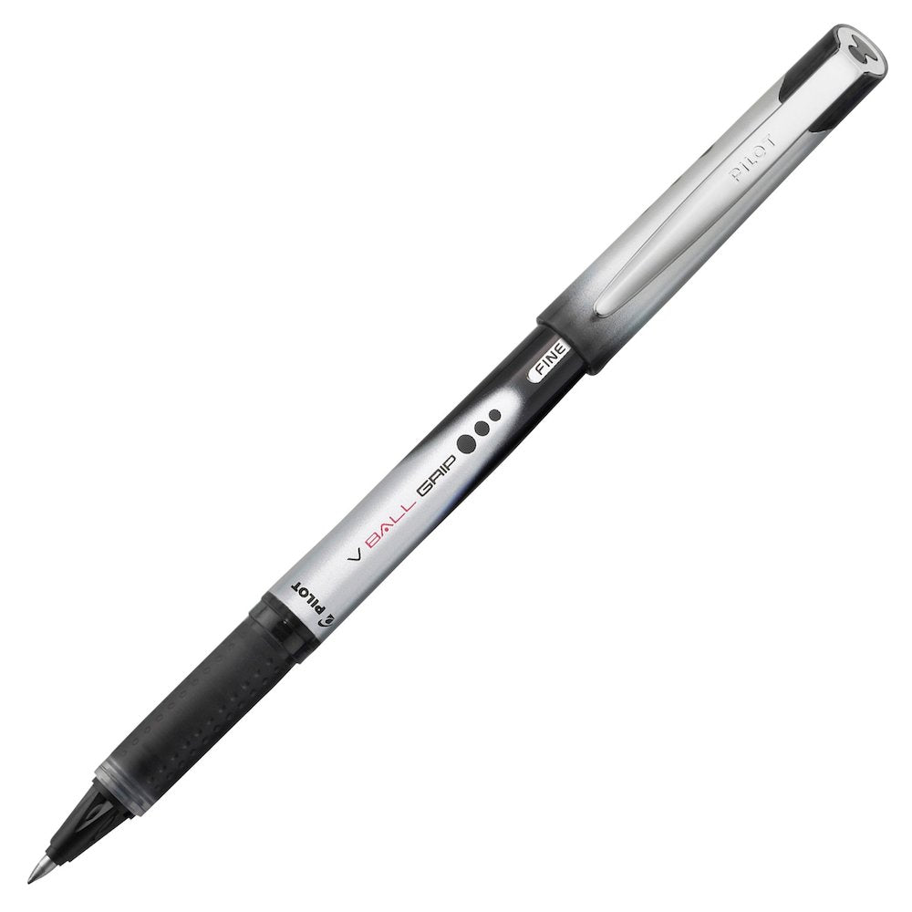 Pilot V Ball Grip Black 0.7mm | Roller Ball Pens