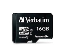 Verbatim Micro SDHC 16GB Class 10 Card | Flash Drives