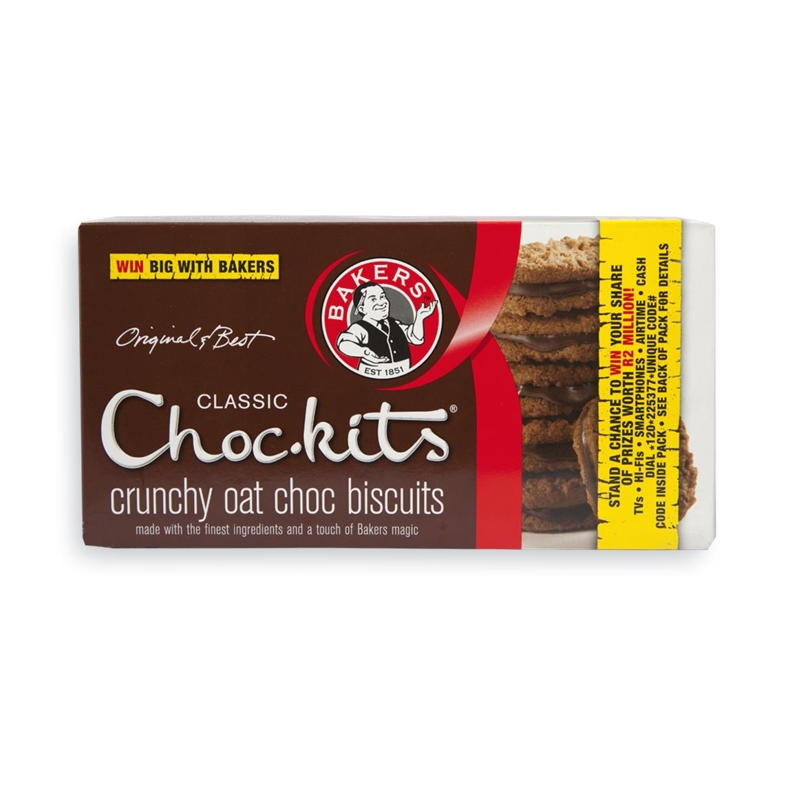 CHOC KITS Bakers Biscuits 200g