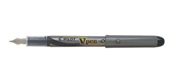Pilot V Pen Silver Black