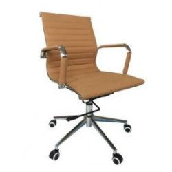 CLASSIC EAMES REPRO MEDIUM BACK - Camel | Chairs