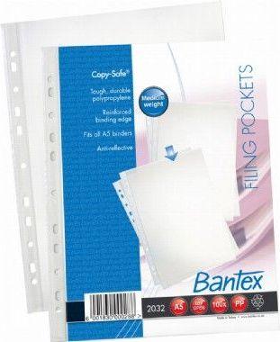Bantex A5 Copy Safe Pocket 80mic