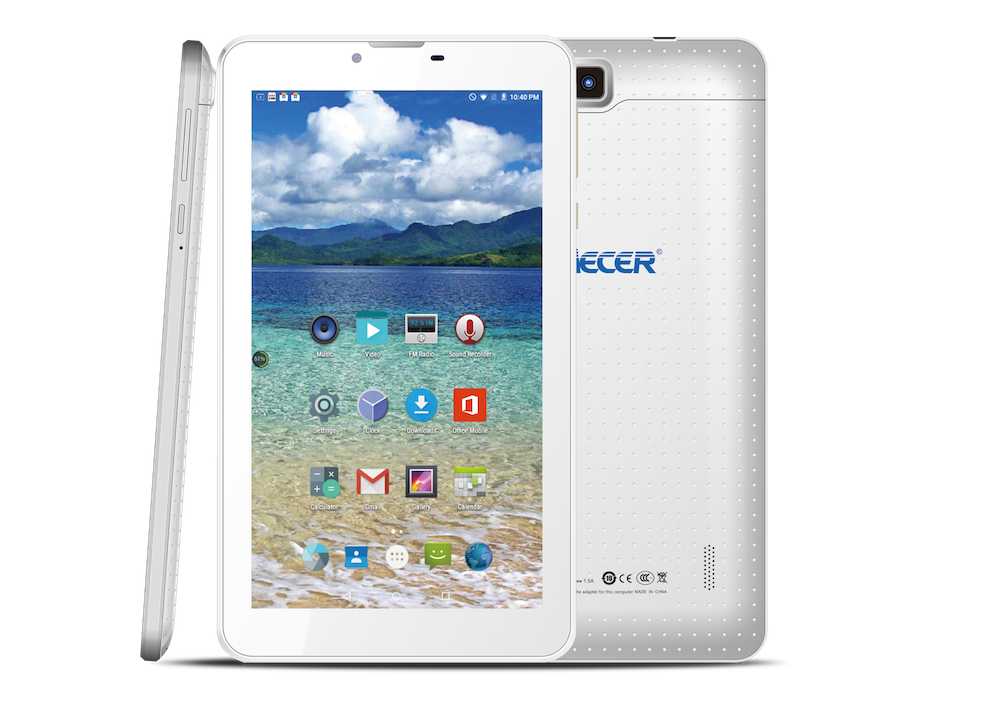 Mecer Xpress Smartlife 7” MF716 Android 7.0 Phablet MediaTek Quad Core  DualSim 1GB/8GB/3G/Folio/White | Phablets & Tablets