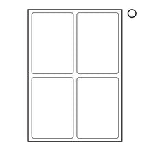 Tower Laser Labels 98mmx139mm 4up (100's)